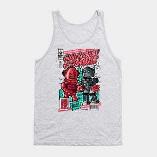 Giant Robot Combat Tank Top